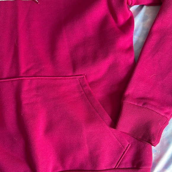 PUMA Fuchsia Hoodie with Logo - Picture 3 of 3